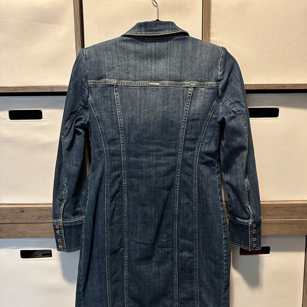 Denim Button-Up Jacket - Picture 2 of 3